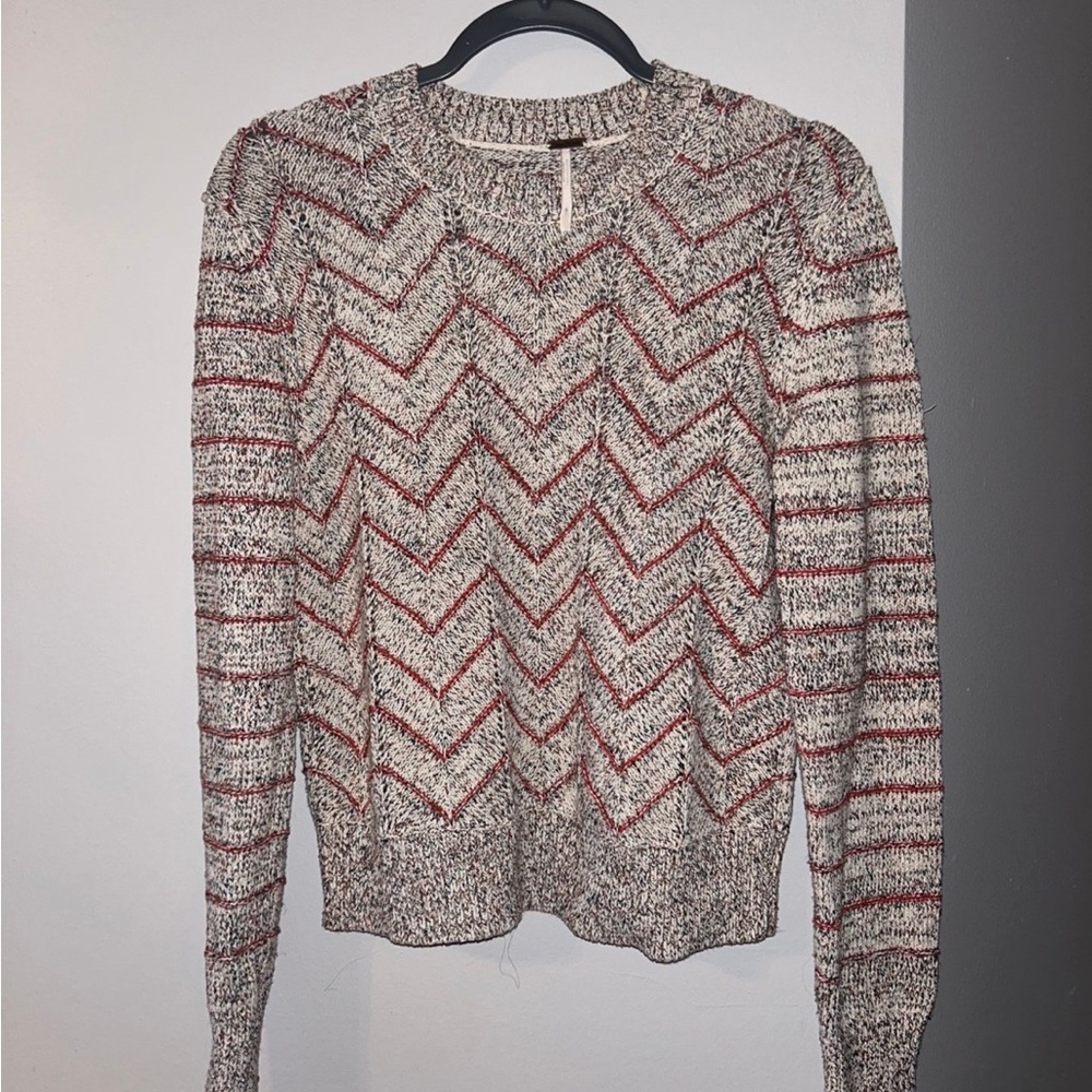 Free People Multicolor Knit Sweater